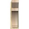 Ekena Millwork Imperial Slat Rough Sawn Outlooker, Douglas Fir, 8"W x 22"D x 26"H OUT08X22X26IMP06RDF - alternate 4